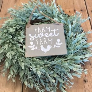🛒2/$18!🛒 Farm Sweet Farm- Handcrafted Sign